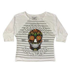 Control Industry Cypress Hill Day of the Dead Raglan Tee, Women's Size S - Multi